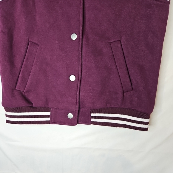 XX1 Varsity Unisex Jacket Sleeveless LA USA Dark Academia Cabincore Athleisure S - Picture 2 of 15